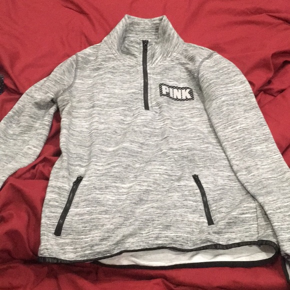 PINK Victoria's Secret Tops - VS Pink Quarterzip PINK Victoria's Secret Tops - VS Pink Quarterzip